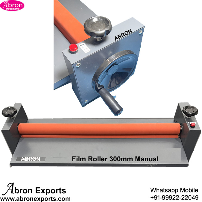 TLC Lab Film Coating Rolling 300mm Machine Manual Wheel or Electric 220v Abron AC-291RM 
